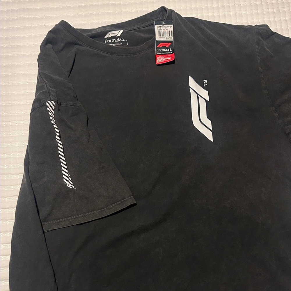 Men's Charcoal Graphic Tee by Formula 1 Racing size 3xl - Picture 3 of 5
